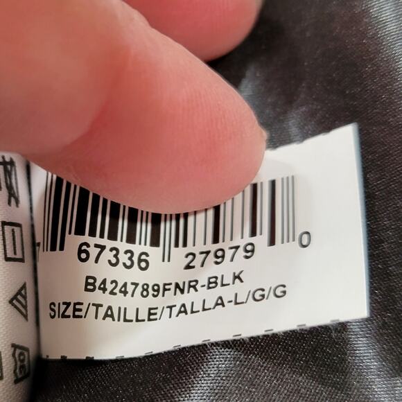 BCBGeneration Water resistant Faux Fur Trim Coat Size Large - Picture 11 of 13